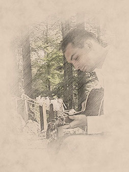 Sljeme, crkva Majke Božje Sljemenske Snježne, mašne, dekoracija za vjenčanje