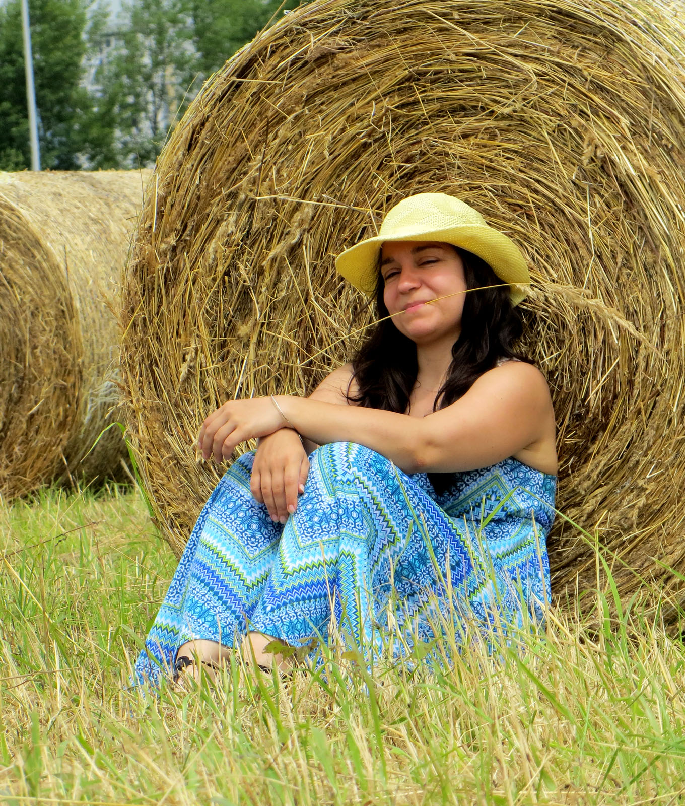 polje, sijeno, siesta, fotograf