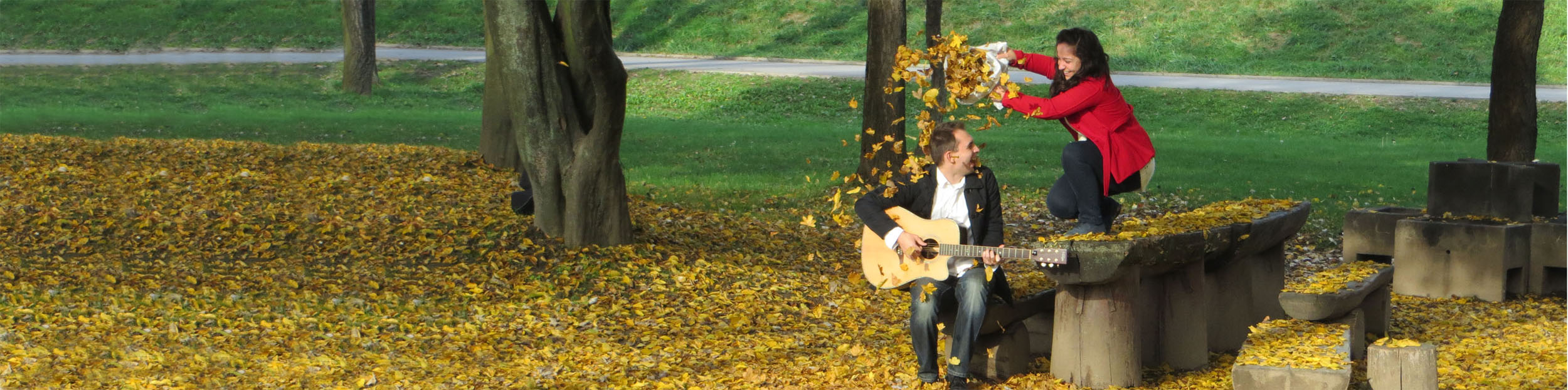 Bundek, jesen, vjenčanje, crkva, mladenci, VIS