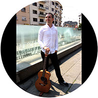 Gitarist, maton, tommy emmanuel, sunce, osmijeh
